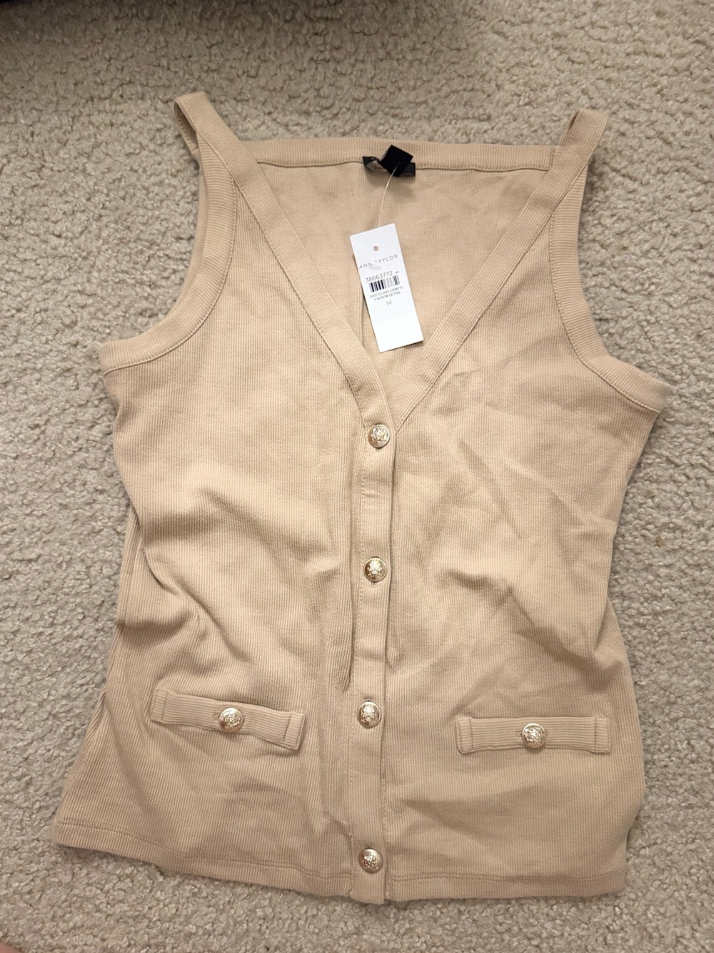 Ann Taylor vest shirt